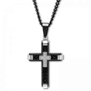Collier croix pour hommes, bijoutiers en argent 925, vente en gros personnalisée