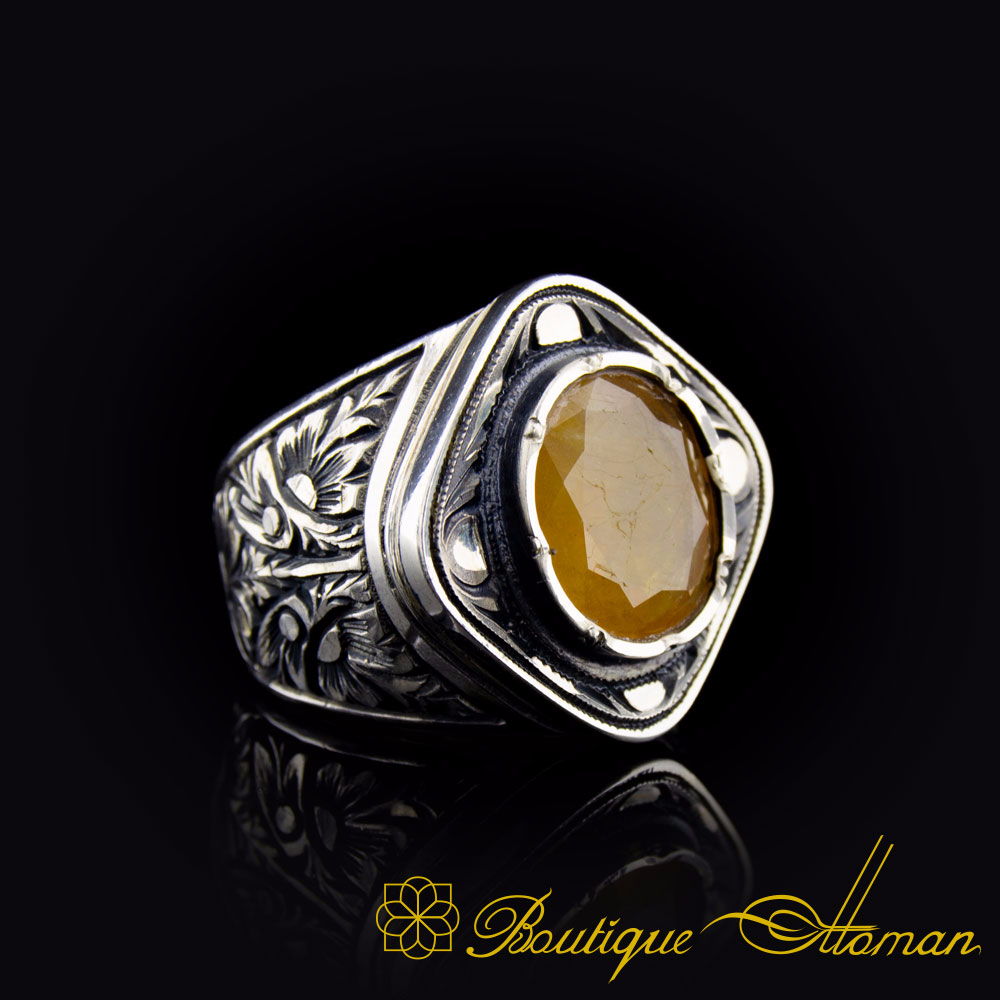 Groothandel Mans pasgemaakte ring 925 sterling silwer OEM / ODM Juweliersware groothandel Italië