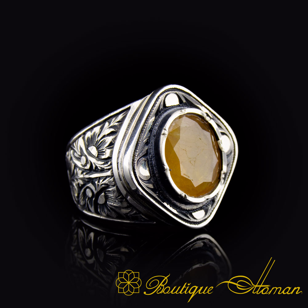 Fáinne mórdhíola Mens saincheaptha 925 airgid sterling Jewelry OEM/ODM mórdhíola Iodáil