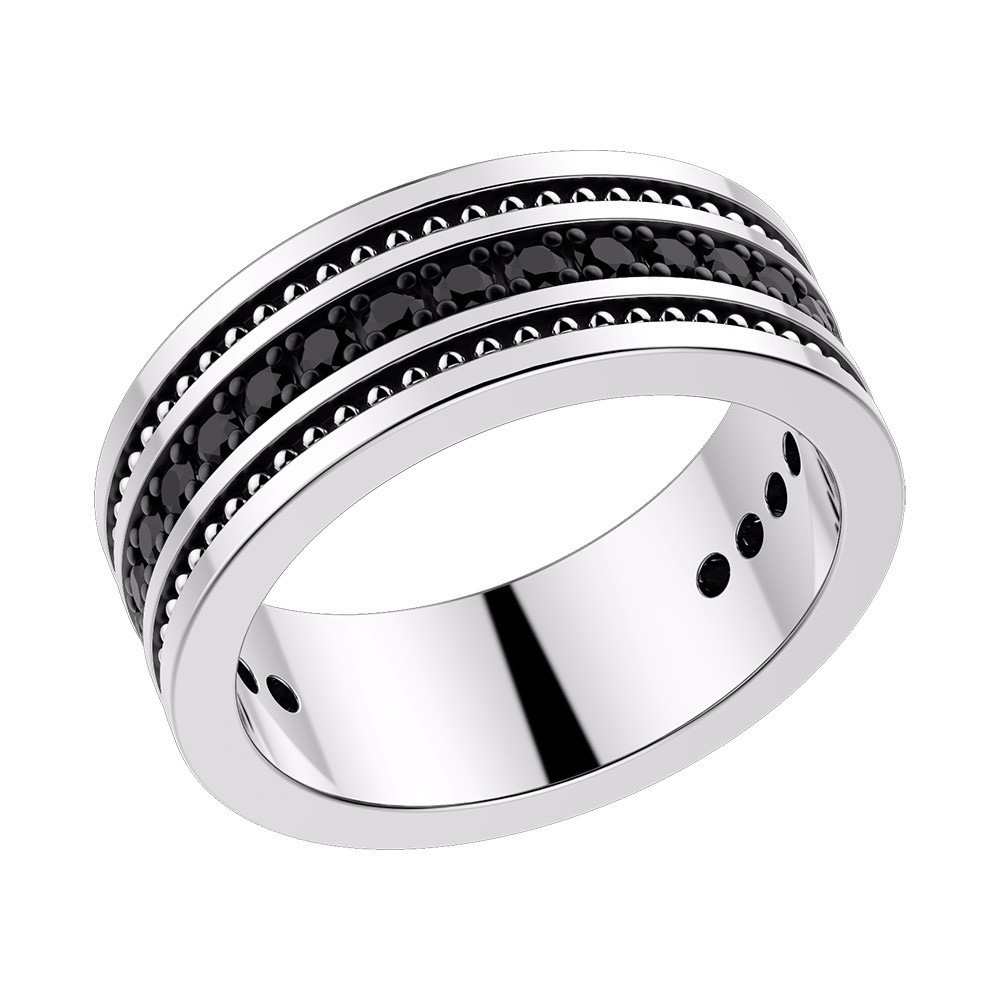 Groothandel OEM/ODM Juweliersware Mans silwer ring Pasgemaakte Ontwerp 925 Sterling Silwer Verskaffer Groothandelaars