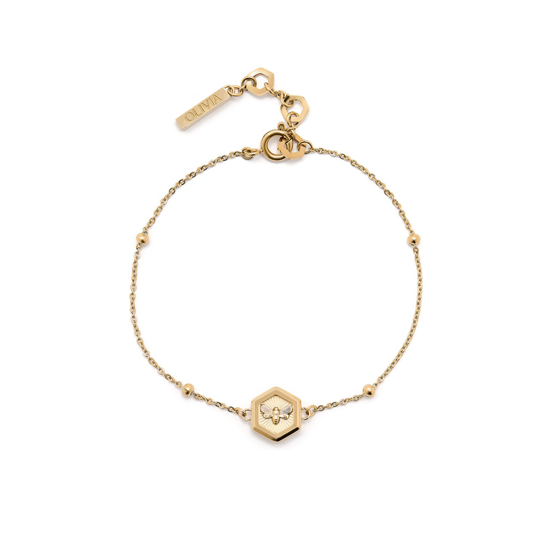 Spain Client’s CAD Design for 15,000 Bee Gold Bracelets Manufactured by JINGYING