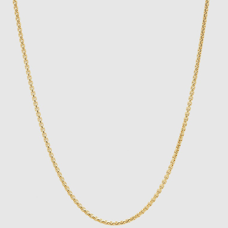 Necklace Chain 18k gold vermeil jewelry wholesale custom manufacturer