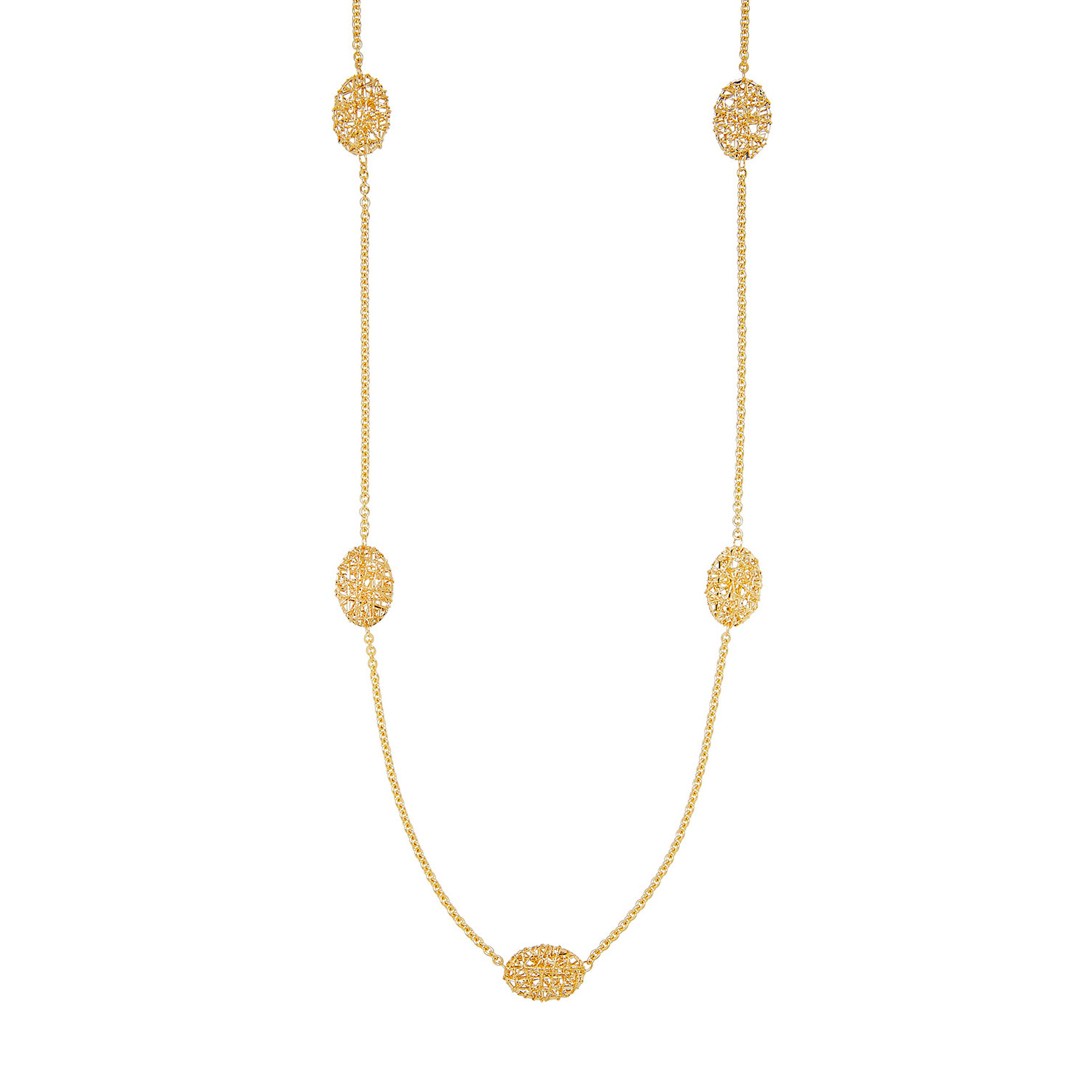 El collar al por mayor en oro 18K plateado crea servicio pendiente de la joyería para requisitos particulares de la joyería de OEM/ODM