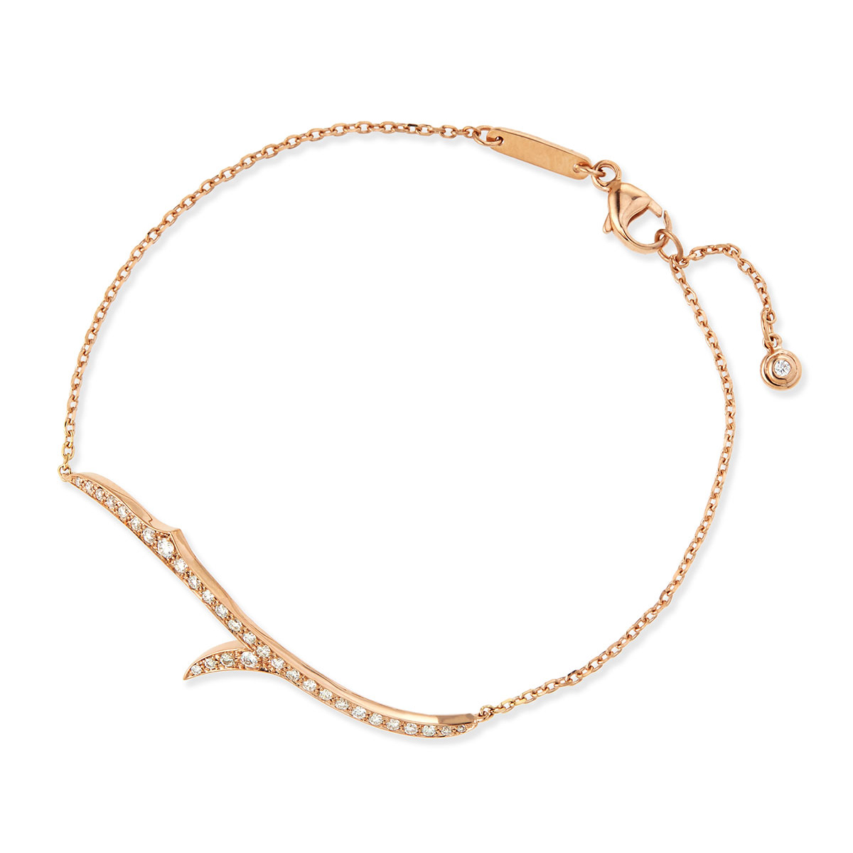 Atacado OEM / ODM joias OEM 18k pulseira de ouro rosa oferecendo serviço de joias personalizadas