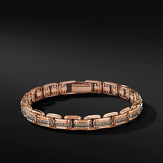 Wholesale OEM 18k rose gold bracelet With OEM/ODM Jewelry custom Engraving