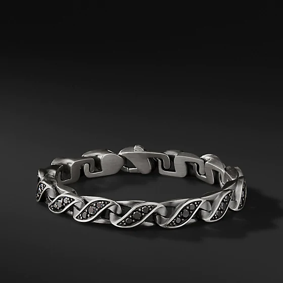 Wholesale OEM 925 sterling silver mens OEM/ODM Jewelry bracelet make custom designed jewelry