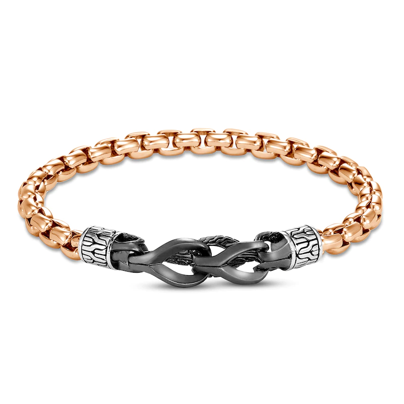 Engros OEM Classic Chain Link Armbånd OEM/ODM smykker Bronze Sterling Sølv design dine smykker