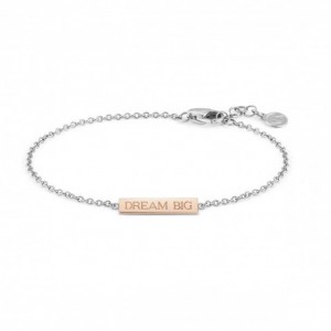 Fournisseur de bijoux personnalisés OEM pour bracelet en argent sterling et or rose 14 carats