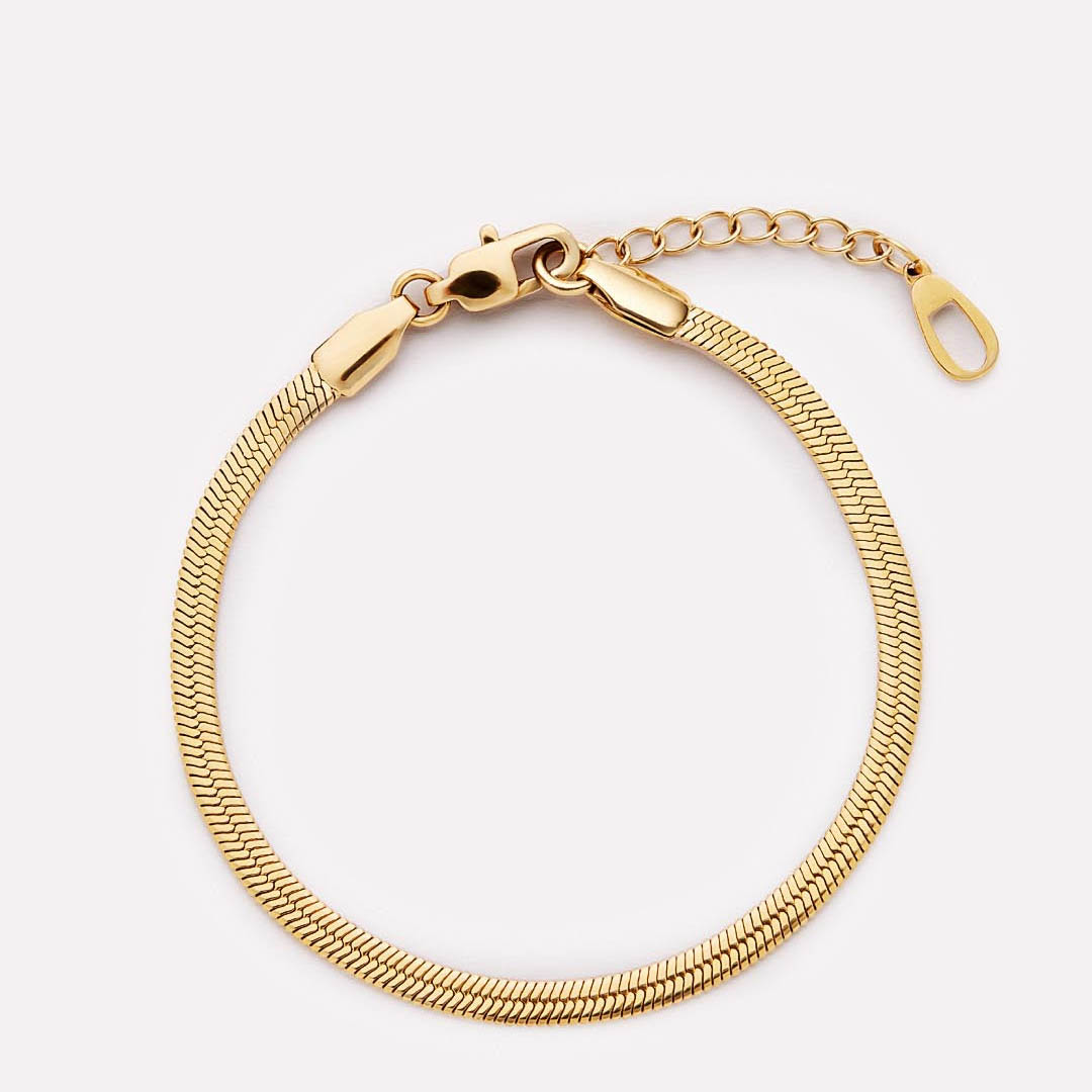 OEM ODM Women’s 14k Gold Plated Bracelet Chain Jewelry factory