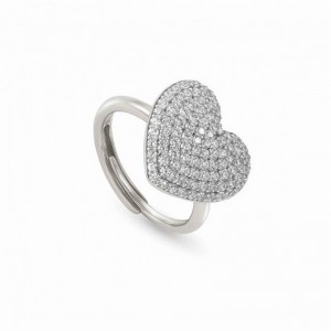 OEM ODM a fabriqué une bague Love Edition avec un fabricant de zircone cubique en Chine, vente en gros