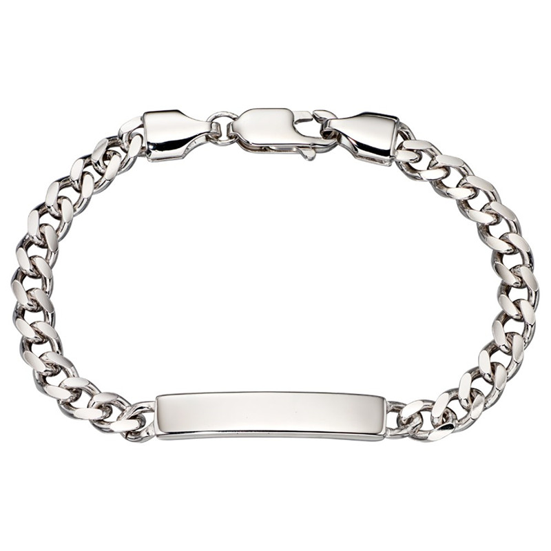 OEM ODM rhodium plated sterling silver bracelet will make a wonderful gift for a little boy