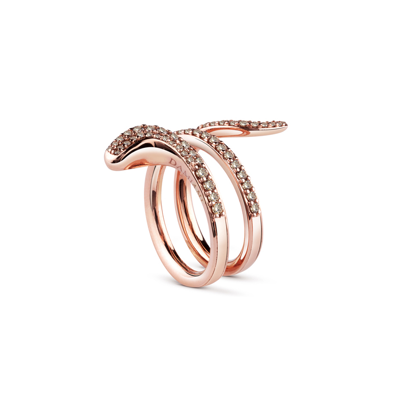 Atacado OEM / ODM joias banhadas a ouro rosa em anel de prata Projete suas joias em formato