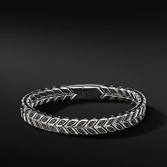 Bracelet de bijoux OEM/ODM pour hommes, vente en gros, en argent sterling, offrant un service de bijoux personnalisé