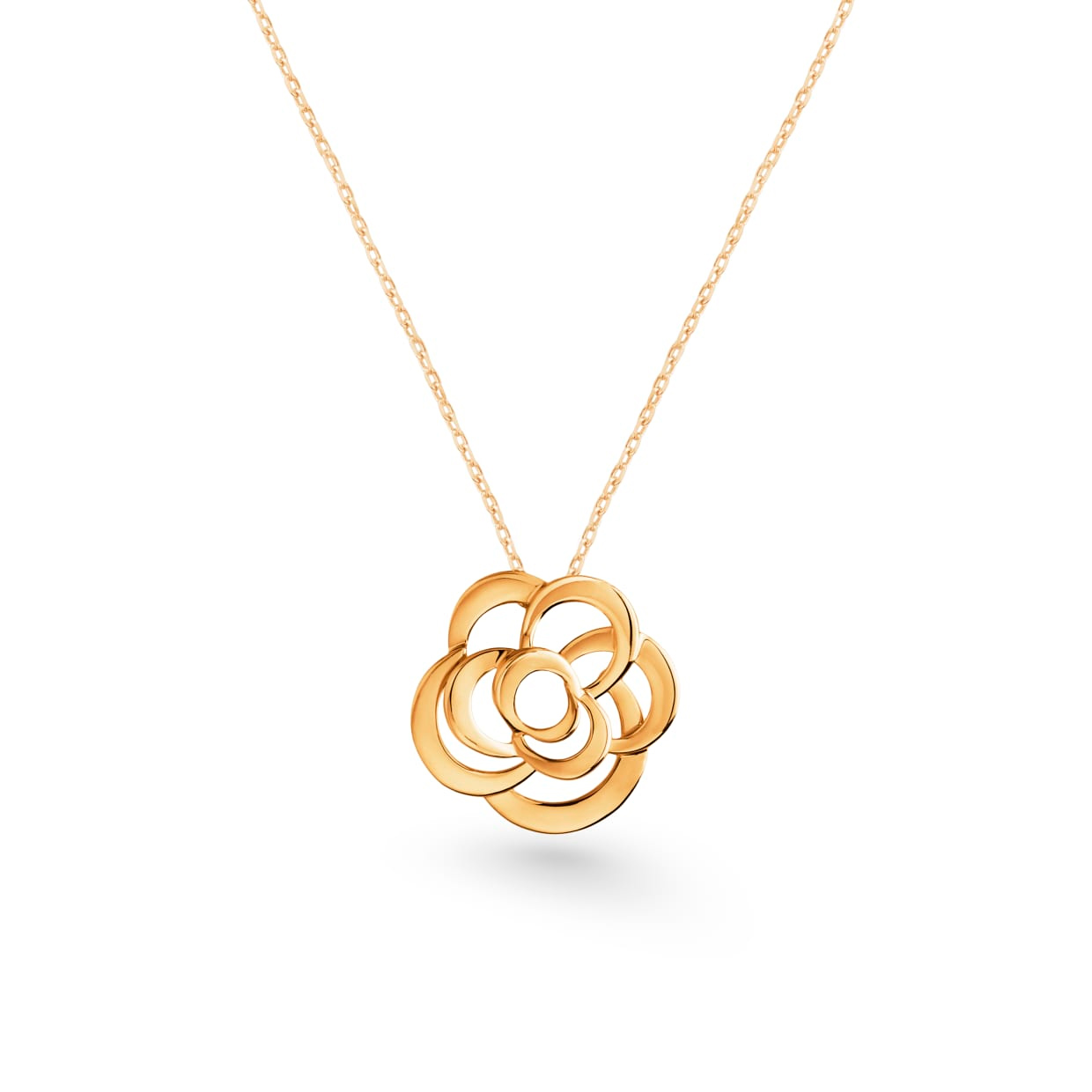 Wholesale OEM necklace OEM/ODM Jewelry in 18K yellow gold plated on sterling silver