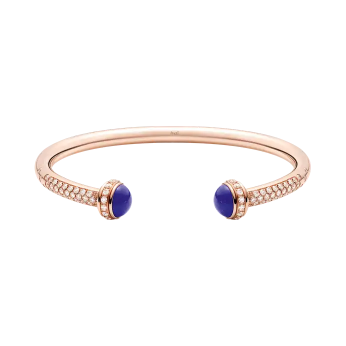 Brazalete abierto OEM al por mayor en joyería OEM/ODM de oro rosa de 18 quilates que ofrece servicio de joyería personalizado