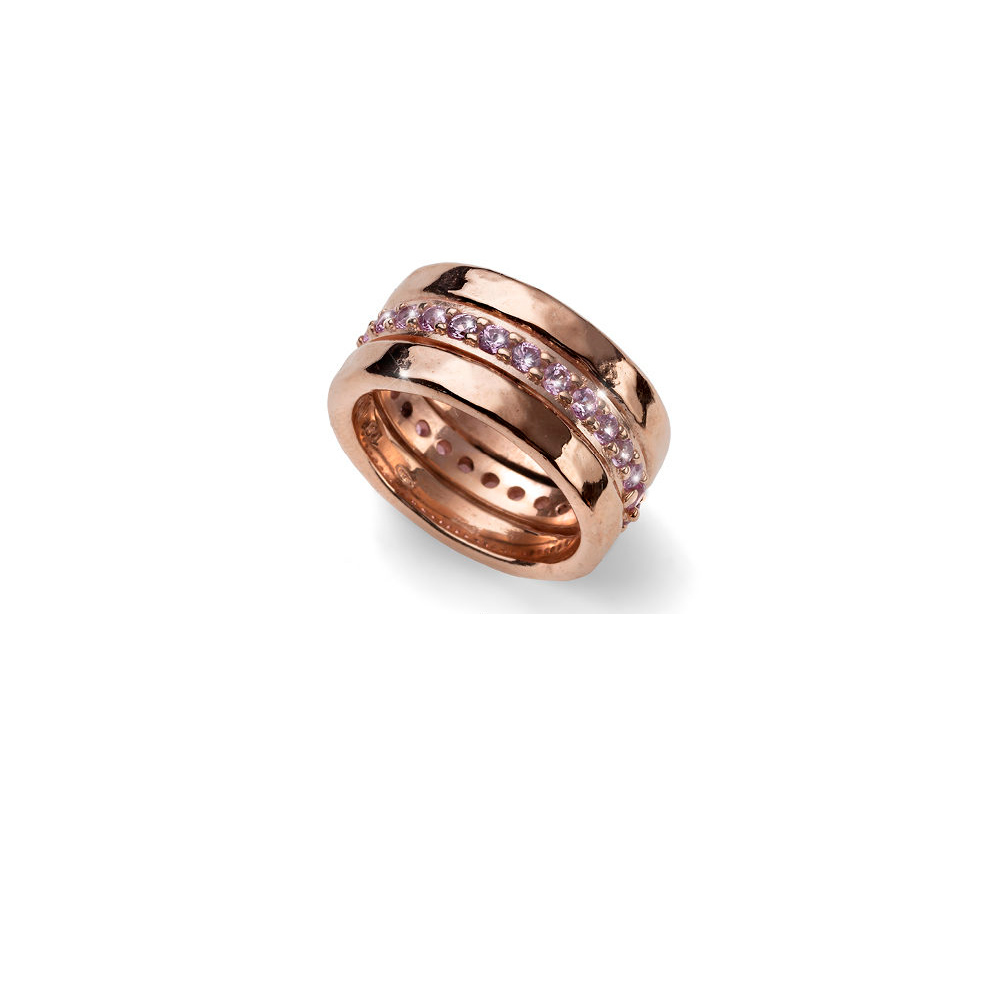 Bague OEM en argent pour femme, bijoux OEM/ODM, design rose et rose, sur mesure, usine de bijoux fins, vente en gros