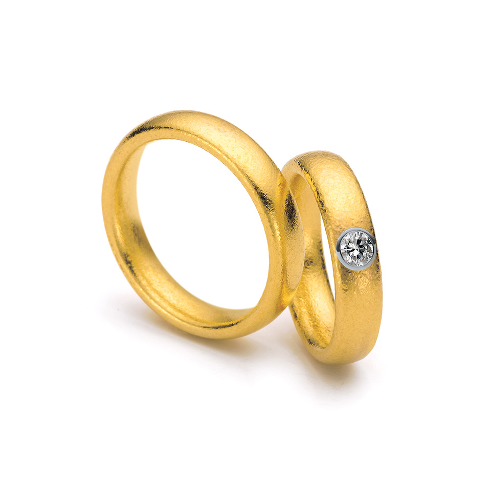 Grosir cincin OEM kustom 18k OEM/ODM Perhiasan produsen perhiasan emas