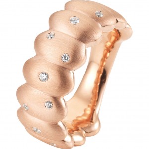 Joyería de anillo chapada en oro rosa OEM con más de 20 años de experiencia en la industria