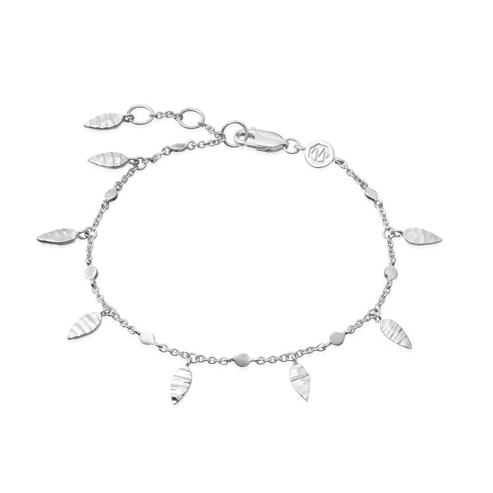 Wholesale OEM silver leaf bracelet custom design jewelry service OEM/ODM Jewelry