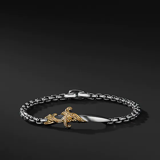 Wholesale OEM/ODM Jewelry OEM sterling silver mens bracelet make custom designed jewelry