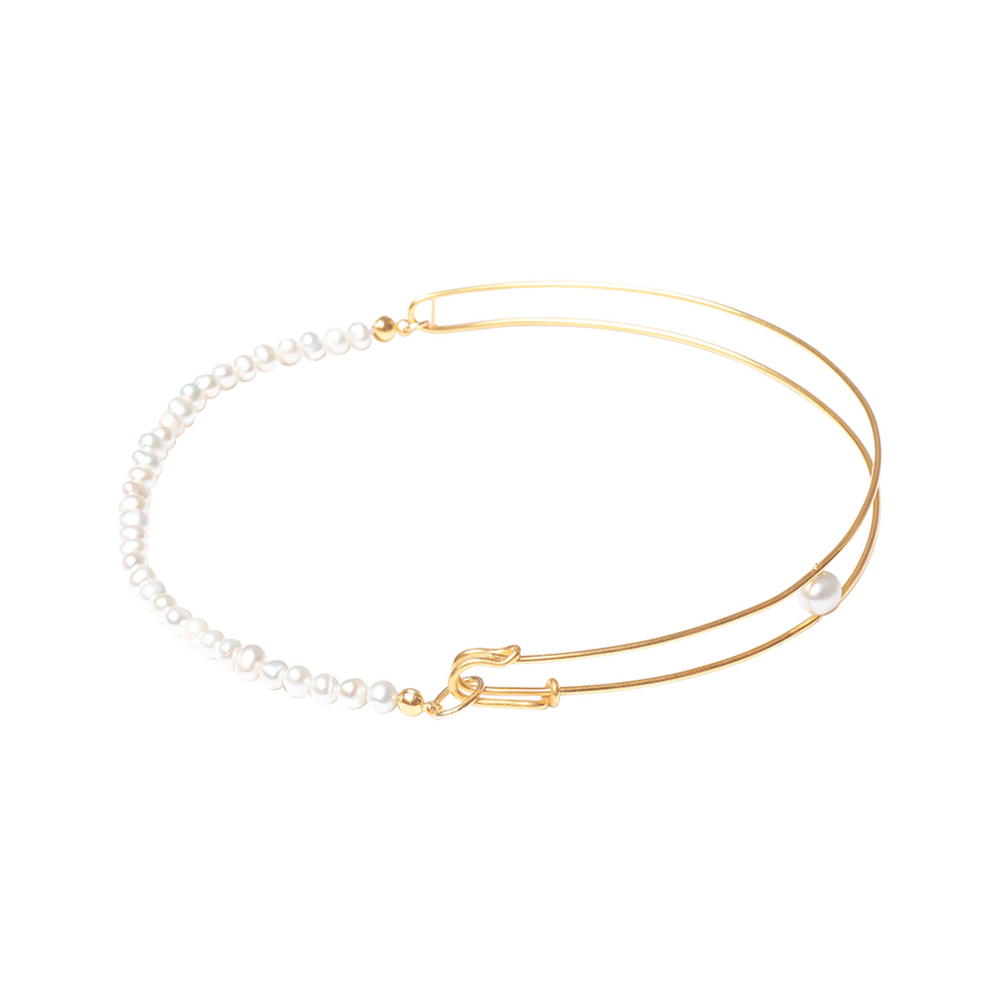Pearl Short Necklace Custom Made Sterling Silver OEM/ODM Smycken Smycken Leverantör