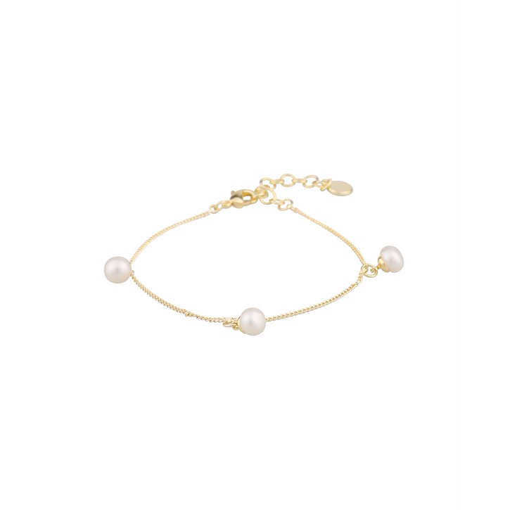Bracelet de perles en or blanc, concevez vos propres bijoux gravés personnalisés, bijoux OEM/ODM