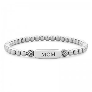 Parfait !Évalué par un client des États-Unis qui a fabriqué sur mesure un bracelet Caviar Mom Station en argent sterling avec signature