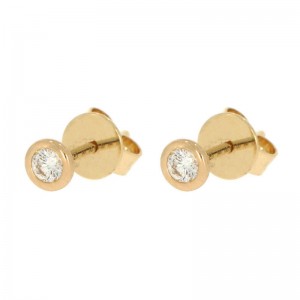Personalised custom made 18k yellow gold vermeil silver earrings supplier