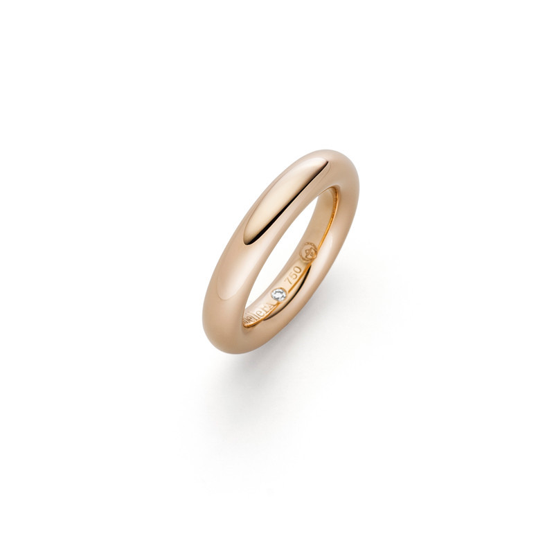 Personalized engraved 18k rose gold plated rings 925 silver jewelry manufacturer