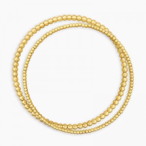 Custom Wholesale Poppy Gold Bracelet Set Jewelry Suppliers