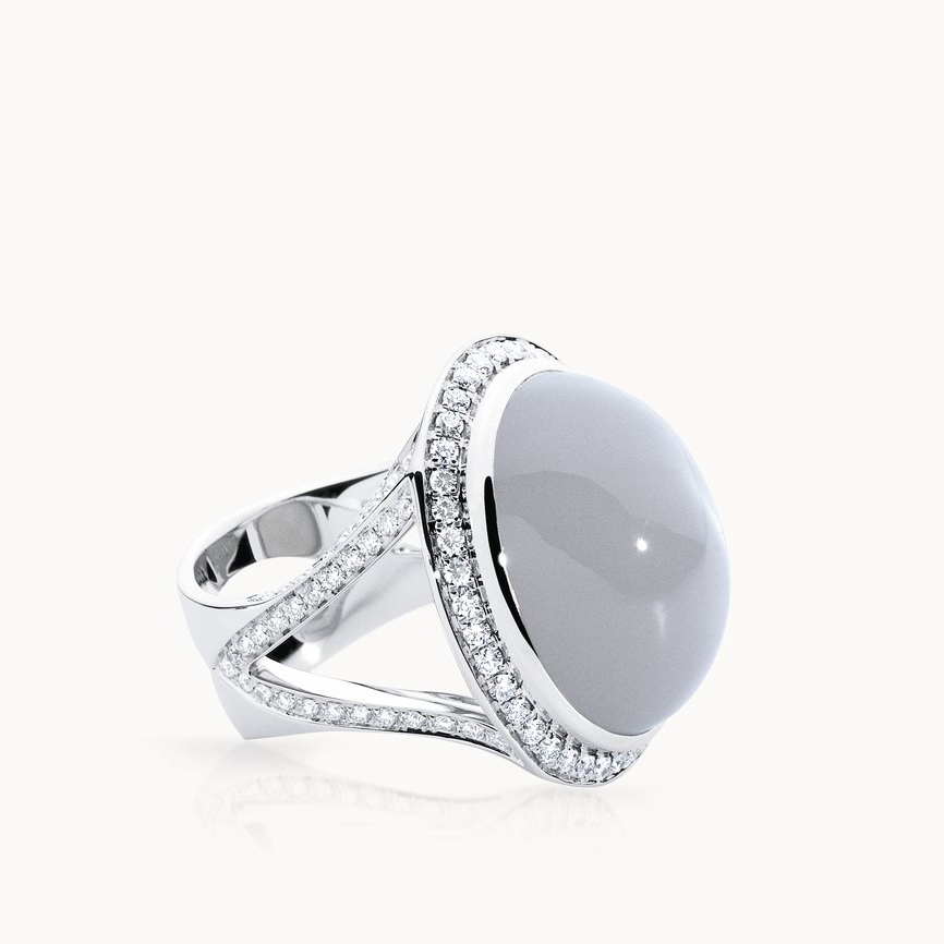 Prsten pozlacené stříbrné šperky dodavatele vytvářející šperky vlastní značky