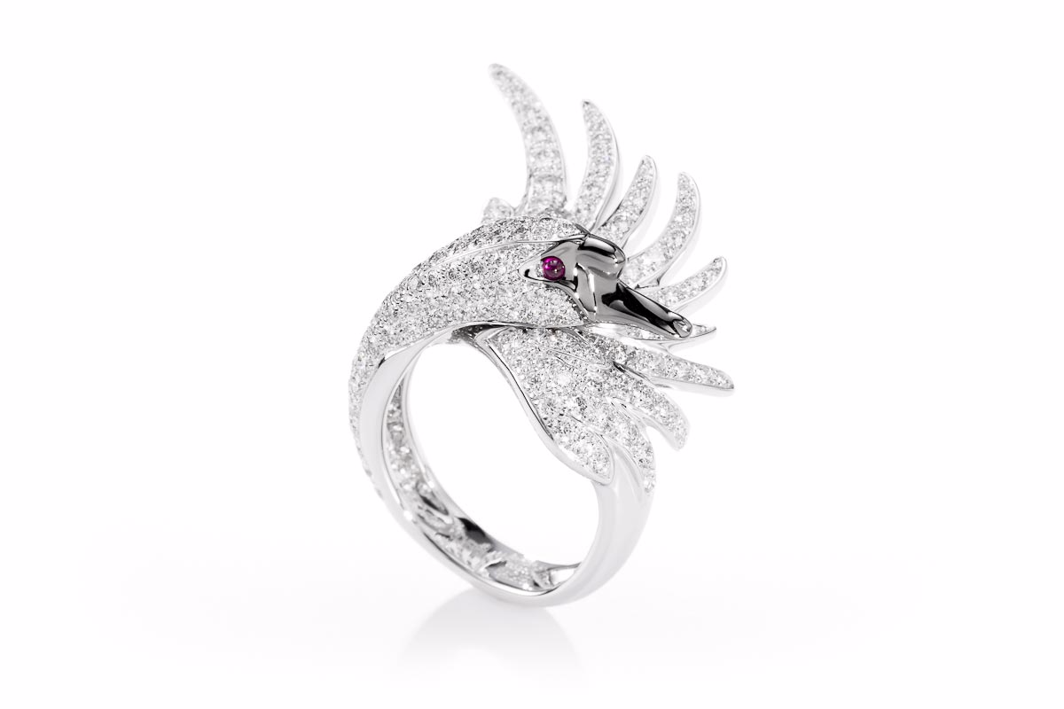 La plata esterlina del fabricante 925 del anillo modificó la joyería por encargo del OEM para requisitos particulares
