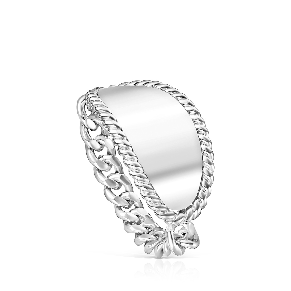 Prsten pokovování bílým zlatem OEM/ODM Dodavatel stříbrných šperků vyrobených na zakázku
