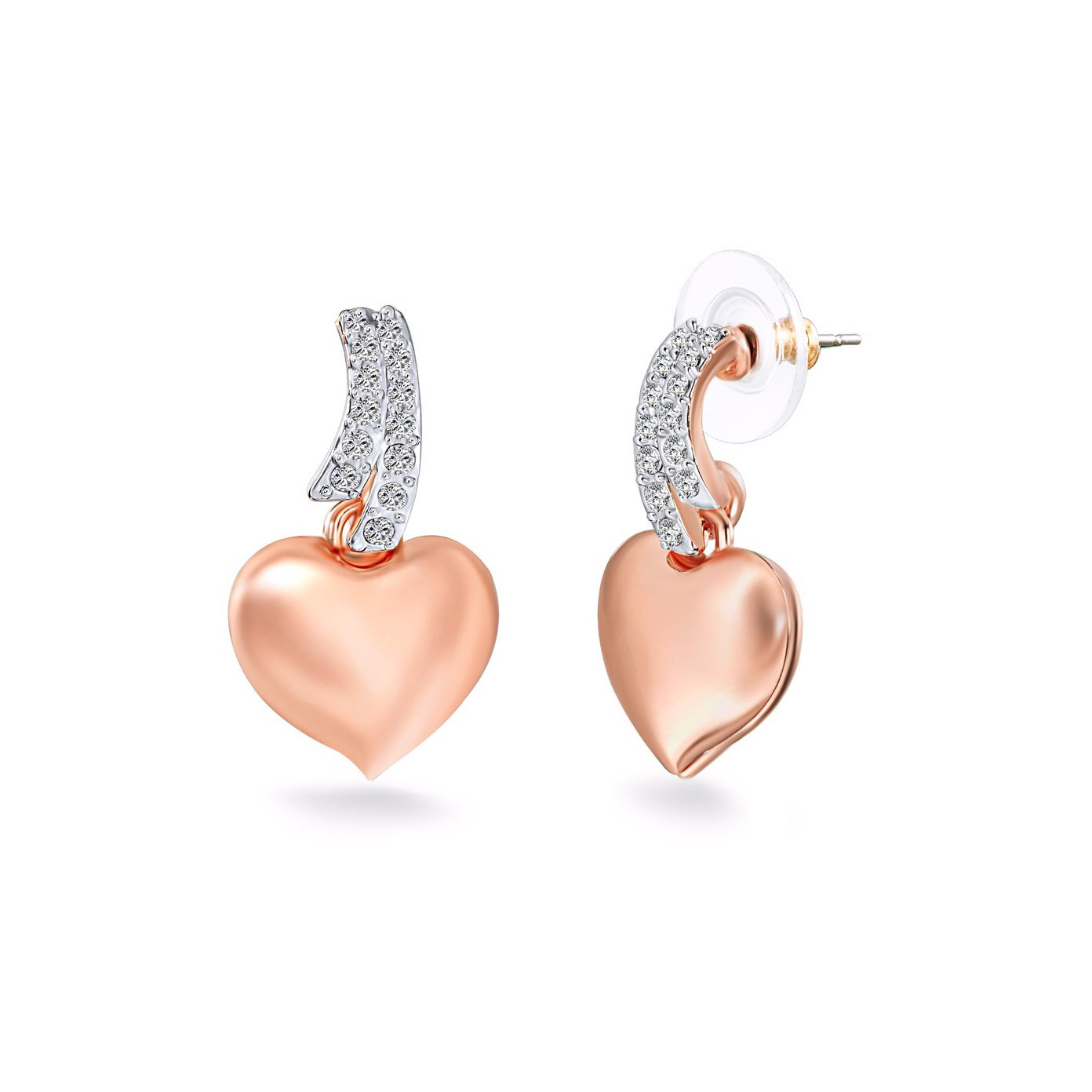 Rose Gold Earrings Design Your Own Custom OEM/ODM Jewelry Engraved Jewelry