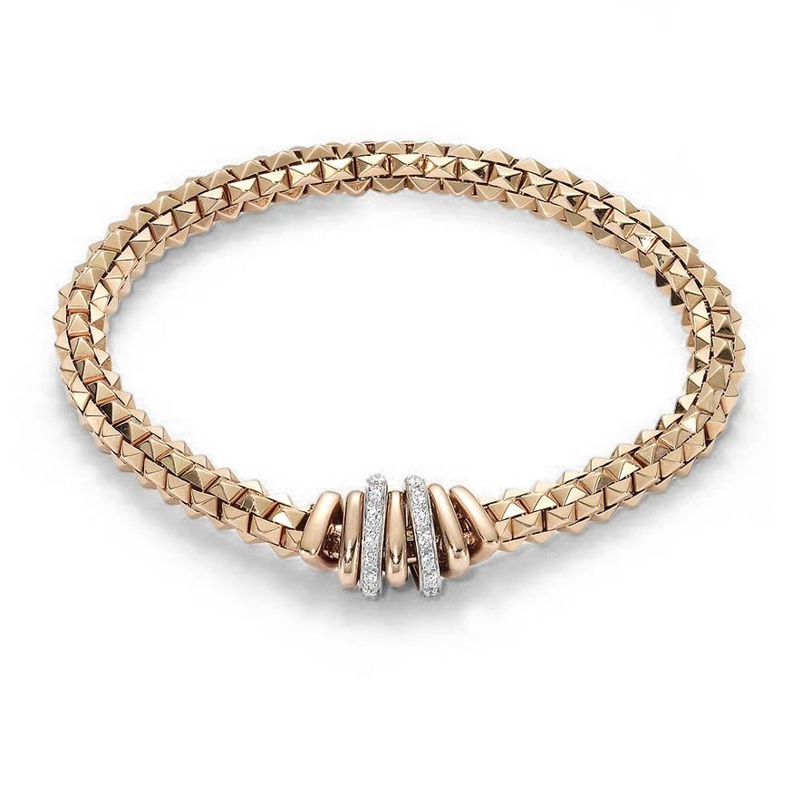 wholesale Rose Gold Plated silver Bracelet Wholesale OEM/ODM Jewelry Custom Silver fashion Jewelry Supplier
