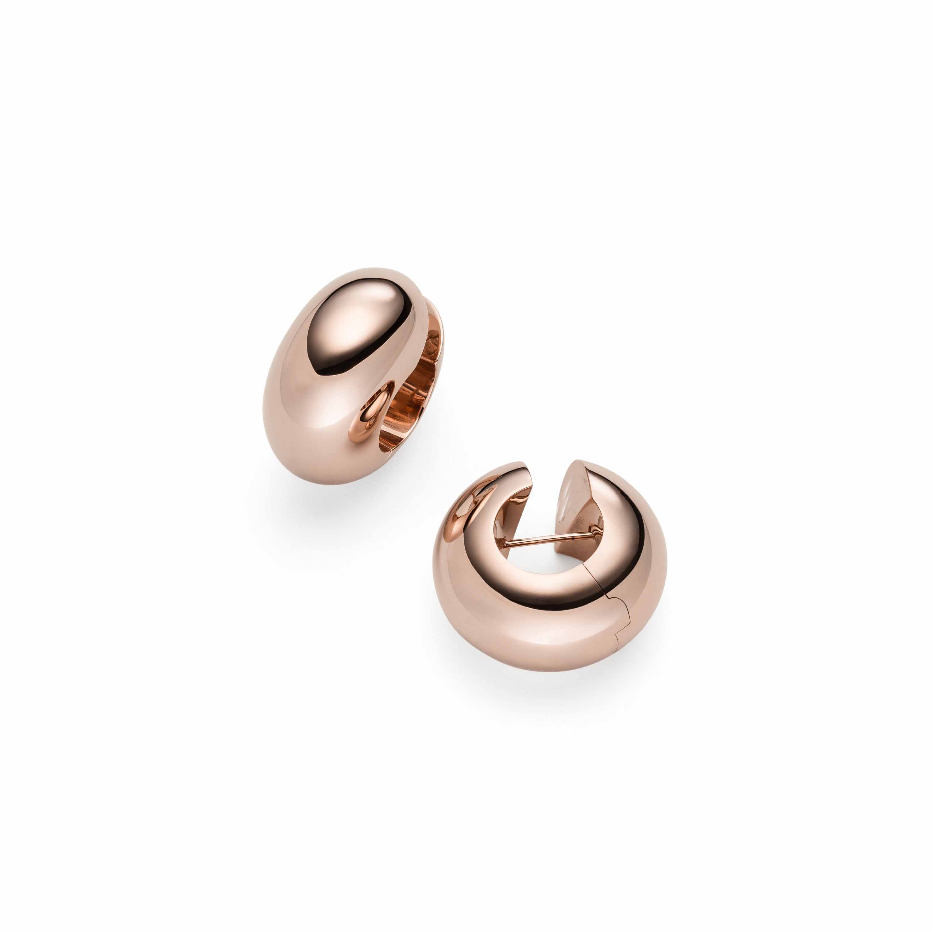 Wholesale OEM/ODM Jewelry Rose Gold Sterling Silver earrings makes custom jewelry supplier wholesale