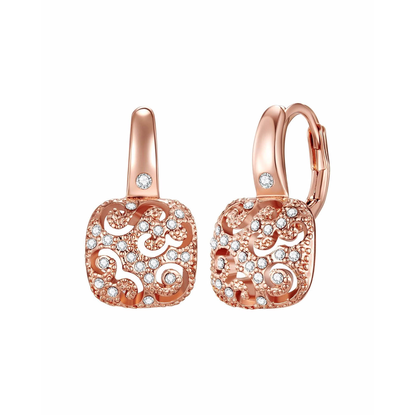 Rose gold OEM/ODM Jewelry plated earrings Sterling Silver Custom Jewelry Supplier