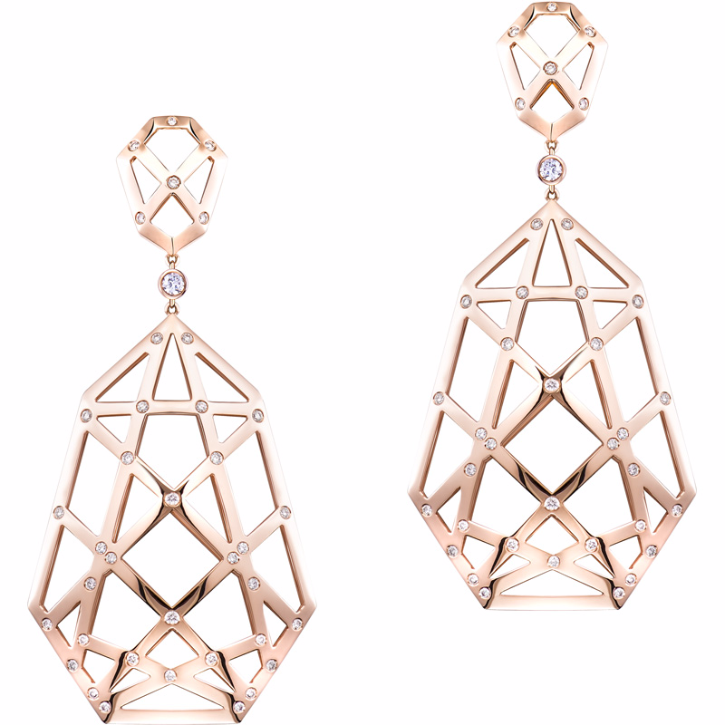 Wholesale Rose gold plated earrings OEM/ODM Jewelry Suppliers custom wholesaler