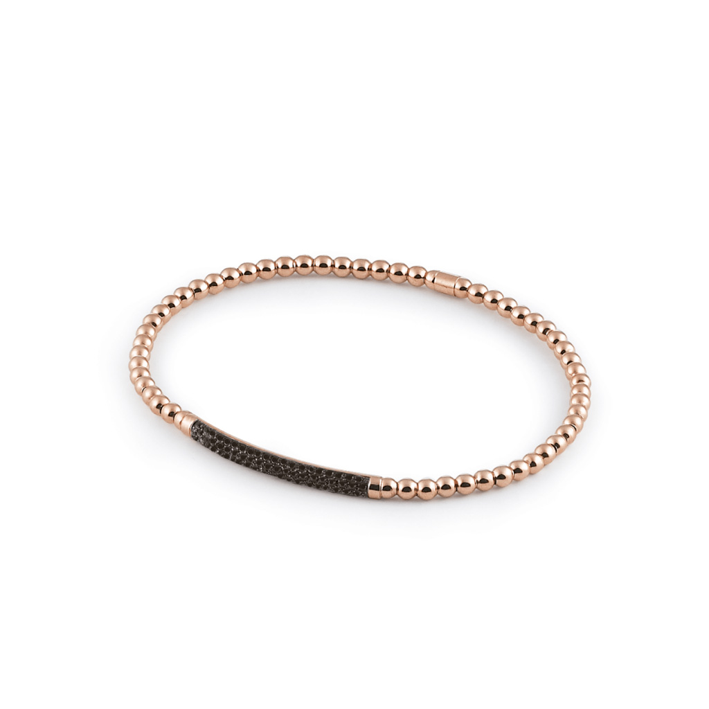 Rose gold OEM/ODM Jewelry plated in 925 sterling silver bracelet custom manufacturers