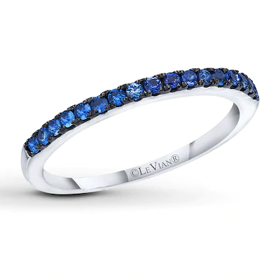 Grossiste bleu saphir anneau ODM OEM bijoux en argent sterling
