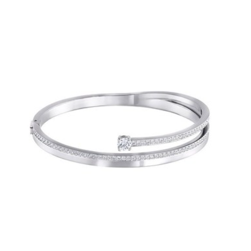 Stříbrný náramek Fresh Bangle velkoobchodní dodavatel vlastní rhodiování