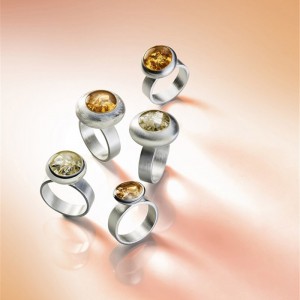 Silberhersteller können Ihre eigenen entworfenen Ringe aus vergoldetem Vermeil-Großhändler herstellen