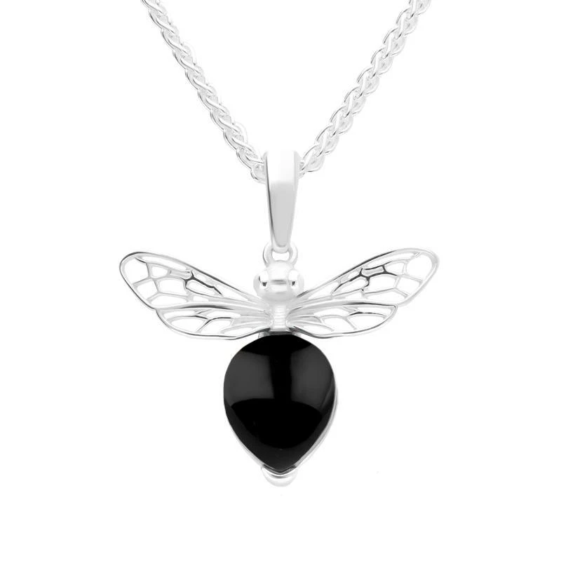 wholesale OEM/ODM Jewelry Sterling Silver Bee Necklace Custom Design 925 Silver Jewelry Supplier Wholesalers