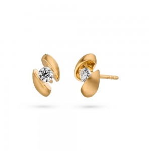 Wholesale OEM/ODM Jewelry Sterling Silver Cubic Zirconia earring stud custom wholesaler