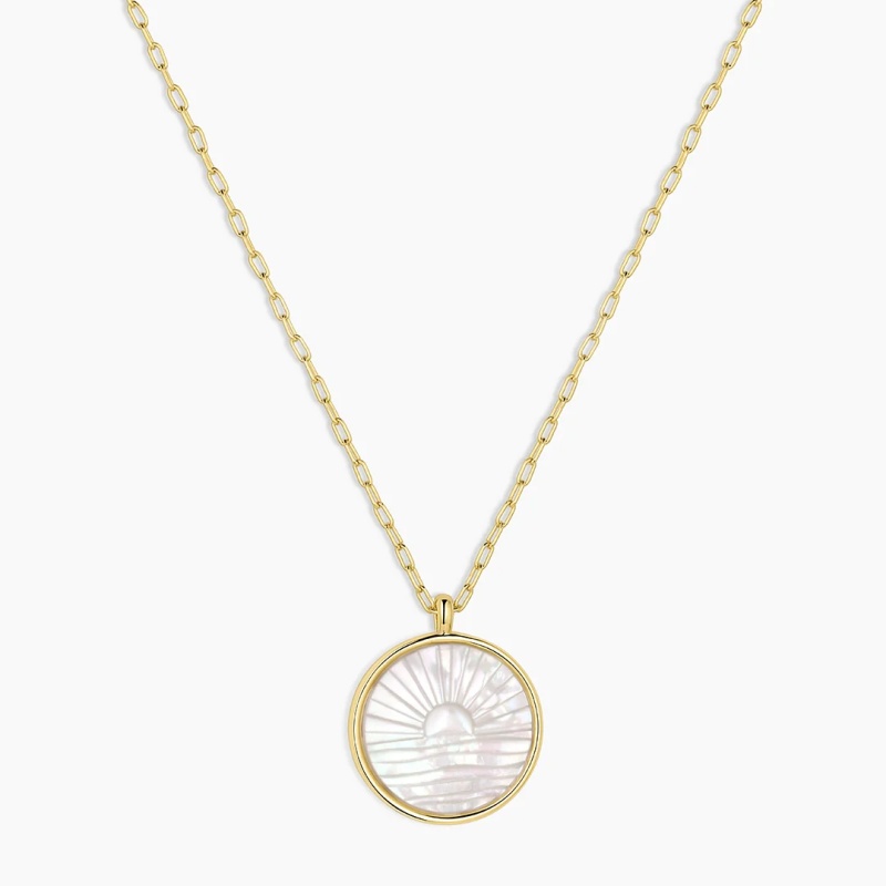 Sunset Etched Necklace OEM ODM Production Manufacturer