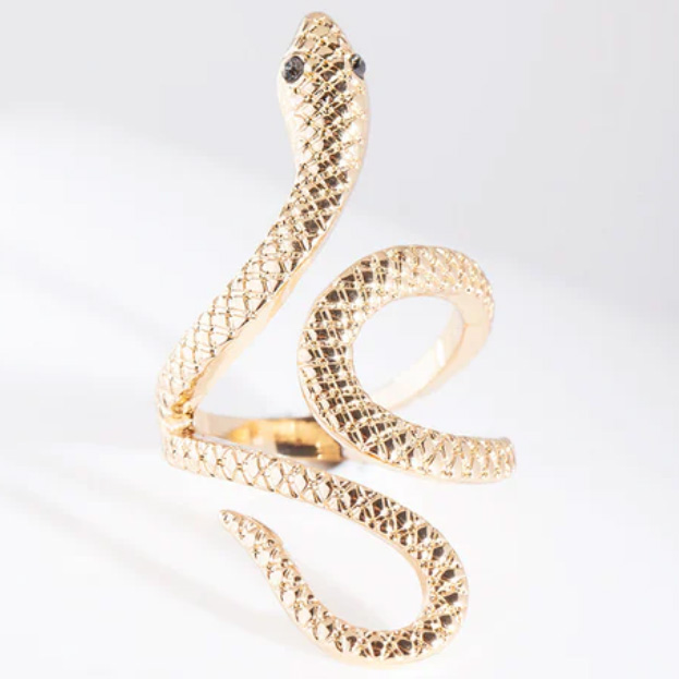 أفضل إنتاج مجوهرات خاتم الثعبان الذهبية المخصصة من مصادر خارجية