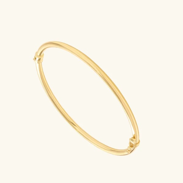 OEM/ODM Tube Bangle Bracelet in Gold Factory