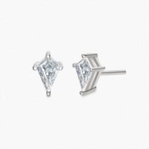 JINGYING : OEM ODM service of Two Become One stud earrings- Gold Vermeil