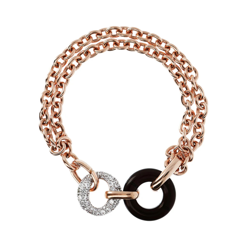 Wholesale UK CZ silver bracelet custom rose gold plated silver bracelet jewelry supplier and wholesaler OEM/ODM Jewelry