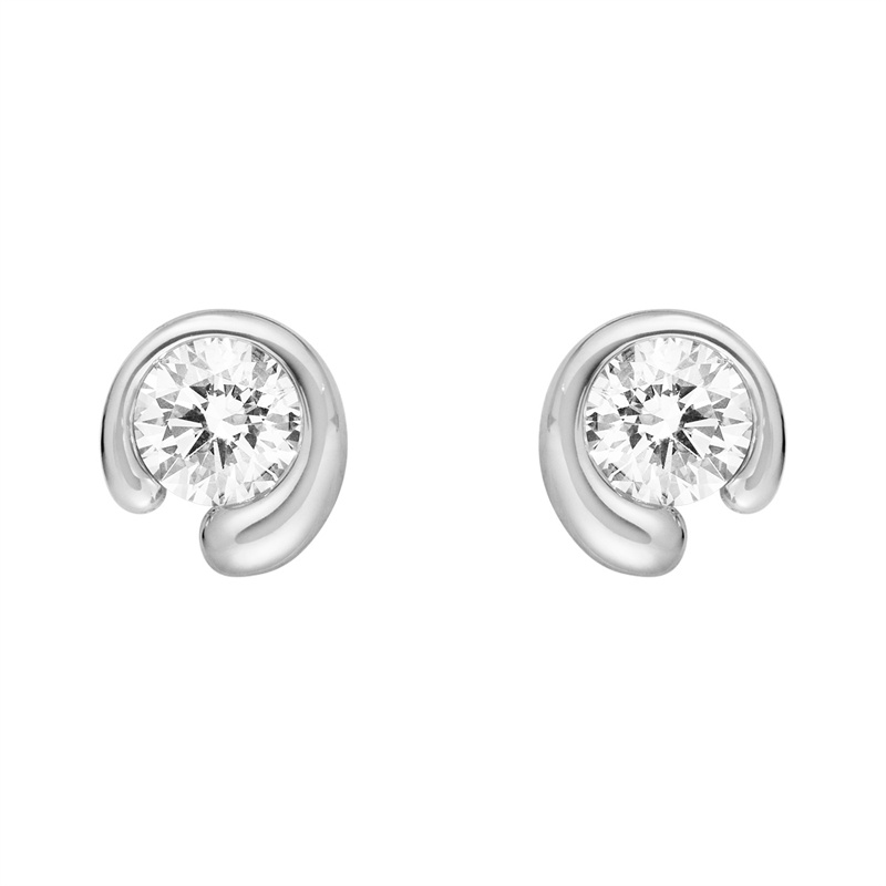 USA fashion 925 silver earrings stud OEM ODM factory